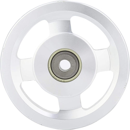 Bearing Pulley Wheel, Strength Training Pulley Home Gym Attachments Universal Fitness Equipment Replace Part Exercise Accessory Aluminium Alloy Replacement for Cable Machine Garage Door Diameter 115mm