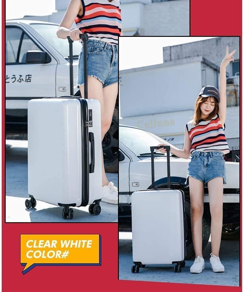 practical Luggage Suitcases with Wheels Portable Hard Shell Luggage Security Combination Lock Suitcases Quiet and Smooth Trolley Luggage easy to move/1812