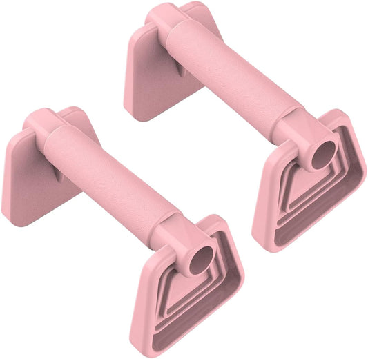 Push Up Bar, Sturdy Strength Training Equipment, Ergonomic Pushup Exercise Gear, Lightweight and Portable Floor Workout Tool for Home Gym, Men, Women, 5.71 inches