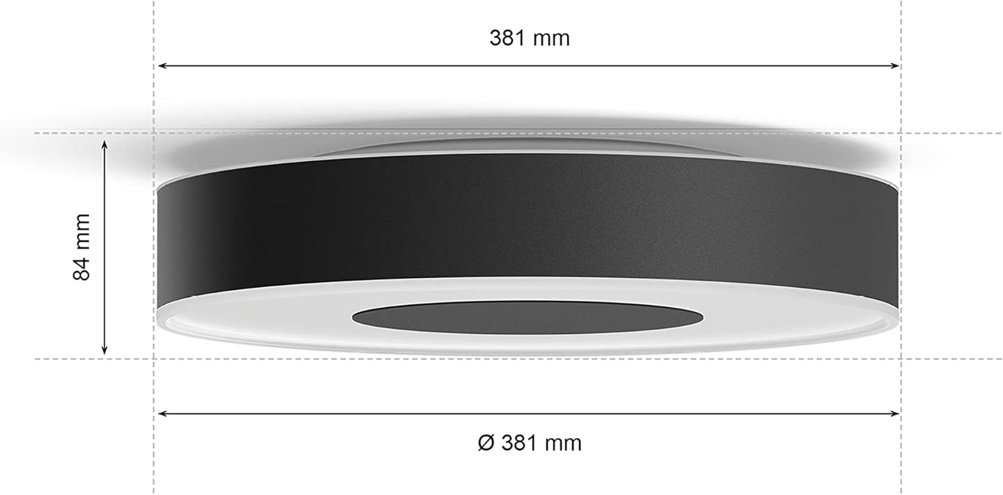 Xamento M Hue Ceiling lamp Black