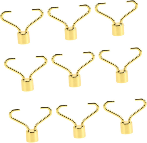 FRCOLOR 10pcs Replacement Facial Roller Handle for Beauty Massager Tools Ergonomic Design for Skincare