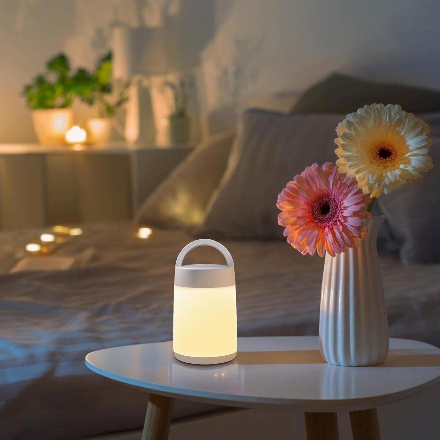 Generico Kids Night Lamp, Remote Touch 10 Colors Baby Night Light With Timer, Smart Portable Bedside Lantern, Kids Desk Lighting For Living Room, Bedroom, 14.5x8.3cm/5.71x3.27 Inches