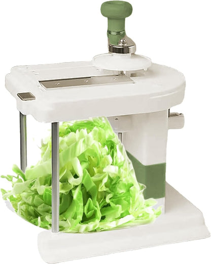 Manual Cabbage Cutter â€“ Kitchen Shredder, Vegetable Slicer | Sauerkraut Grater, Cabbage Slicer for Fruits and Veggies, Kitchen Food Prep Tool â€“ Sharpp Blades, Non-Slip Base, Durable, Space-Saving