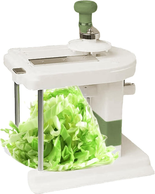 Manual Cabbage Cutter â€“ Kitchen Shredder, Vegetable Slicer | Sauerkraut Grater, Cabbage Slicer for Fruits and Veggies, Kitchen Food Prep Tool â€“ Sharpp Blades, Non-Slip Base, Durable, Space-Saving
