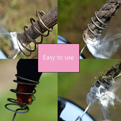 Camping Solar Spark Lighter Fire Starter Solar Fire Spark Starter Camping Survival Fire Emergency Fire Ignition Outdoor Tool Camping Solar Spark Lighter Windproof Fire Starter Emergency Travel Kits