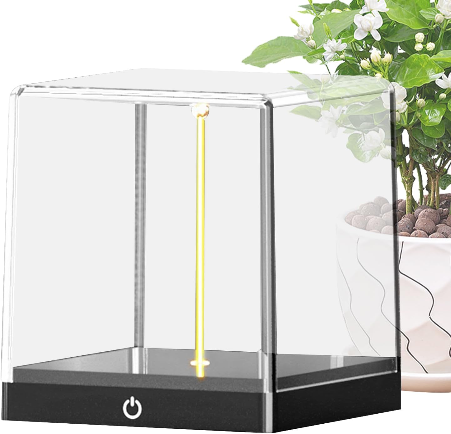 Rechargeable Magnetic Night Light Modern LED Touch Table Lamp for Bedroom Living Room Study Wall Decoration Portable Ambient Lighting Accessory Home Elegant Gift