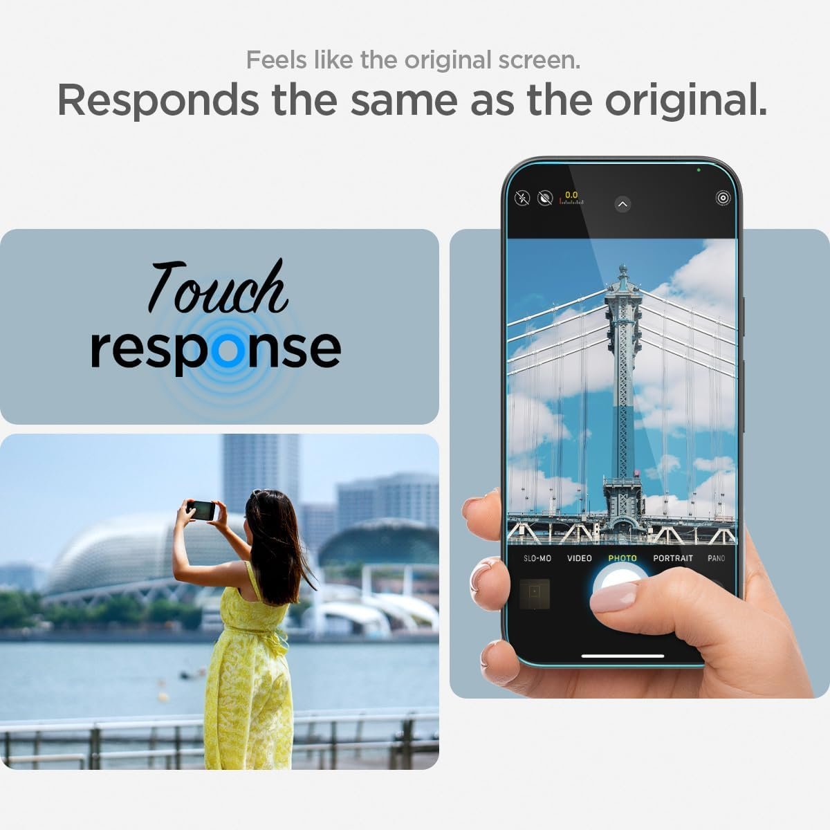 Spigen Tempered Glass Screen Protector [GlasTR EZ FIT] designed for Pixel 9a- 2 Pack