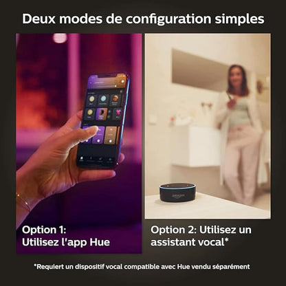 Xamento M Hue Ceiling lamp Black