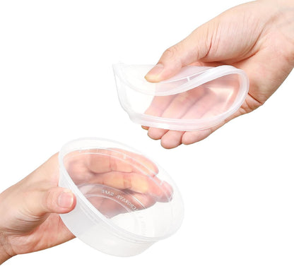 AOZITA 36 Sets 8 oz Plastic Deli Food Containers With Lids, Airtight Food Storage Containers, Freezer/Dishwasher/Microwave Safe, Soup Containers For Takeout Meal Prep Storage