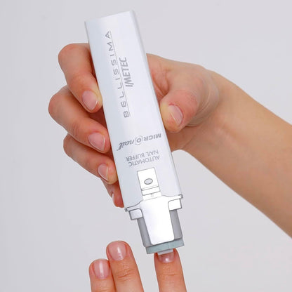 Avilia Make Shiny and Flawless Nails: Polish and Clean with Rotating System for Professional Nail Care. Beauty Tool for Perfect Manicure, ‎23 x 12 x 7 cm, White
