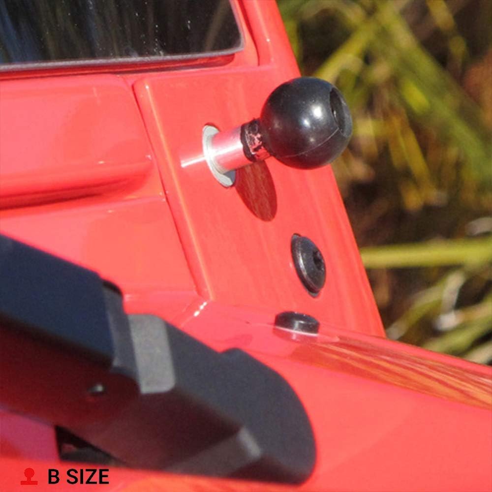 Ram Mount Motorcycle Handlebar Clamp Base with M8 Screws