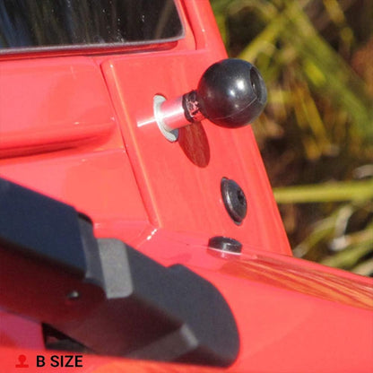 Ram Mount Motorcycle Handlebar Clamp Base with M8 Screws