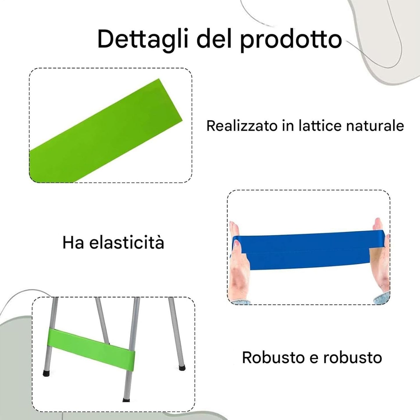 Resistance Bands Working Out, Hip Elastic Workout Bands, 11.81x1.97 inches Soft Fitness Training, Durable Exercise Gear for Pilates, activation stretching leg