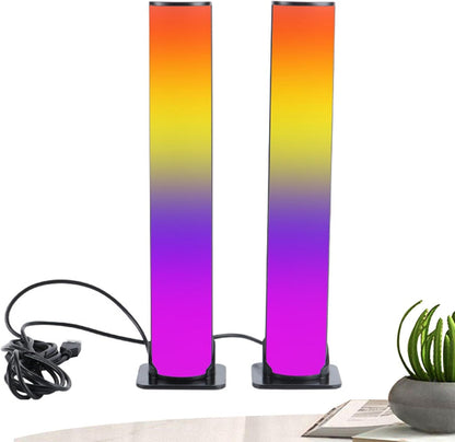 RGB Light Bar, Smart Ambient Lighting, Decorative RGB Light Bar, LED Ambient Lighting, Voice Control Lamp for Game, Movies, Collecting, Dating, PC Room