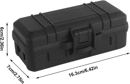 Heavy Duty Storage Box | Versatile Tool Storage | Shockproof Hard Case, Weatherproof Equipment Box, Portable Tool Organizer, Safety Equipment Case, Compact Outdoor Case, Rugged Storage Solution, a,