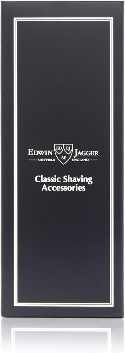 Edwin Jagger Double Edge Safety Razor, Heather, Long Handle, 5 blades