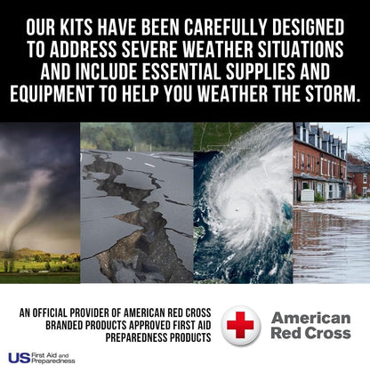 American Red Cross Officially Licensed Product Emergency Reflective Blankets, 5 Pack, Body Warmer Survival Blanket, 52” W x 84” L