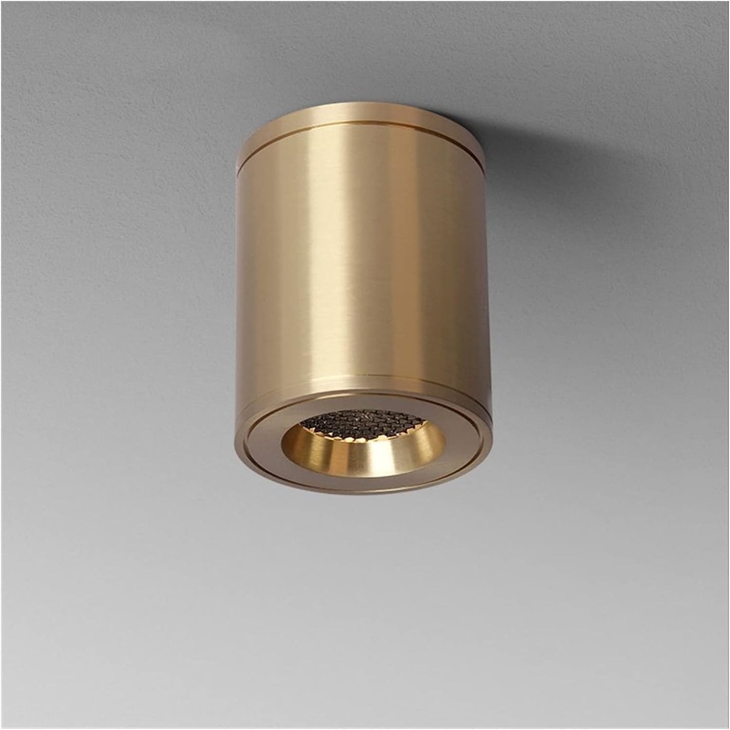 Wall lamp, LED Downlight Made by Copper Honeycomb Anti Glare Spot Light High Color Rendering 93 Upgrade Round Light Indoor Lighting, lampadario da pranzo