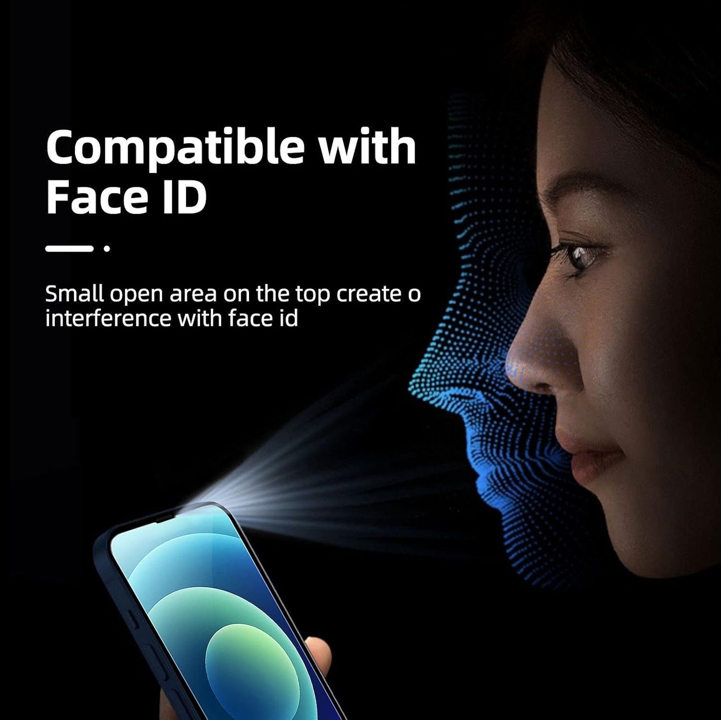 NEW'C 3 Pack Designed for iPhone 14, iPhone 13, iPhone 13 Pro Screen Protector (6.1 inches), Tempered Glass,Case Friendly Scratch-proof, Bubble Free, Ultra Resistant