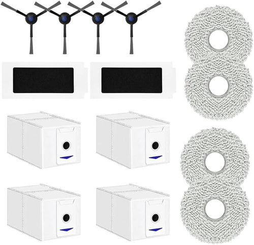 Essential Cleaning Supplies - Kit di ricambio da 14 pezzi per aspirapolvere Ecovacs Deebot T30 Pro e Omni con accessori chiave