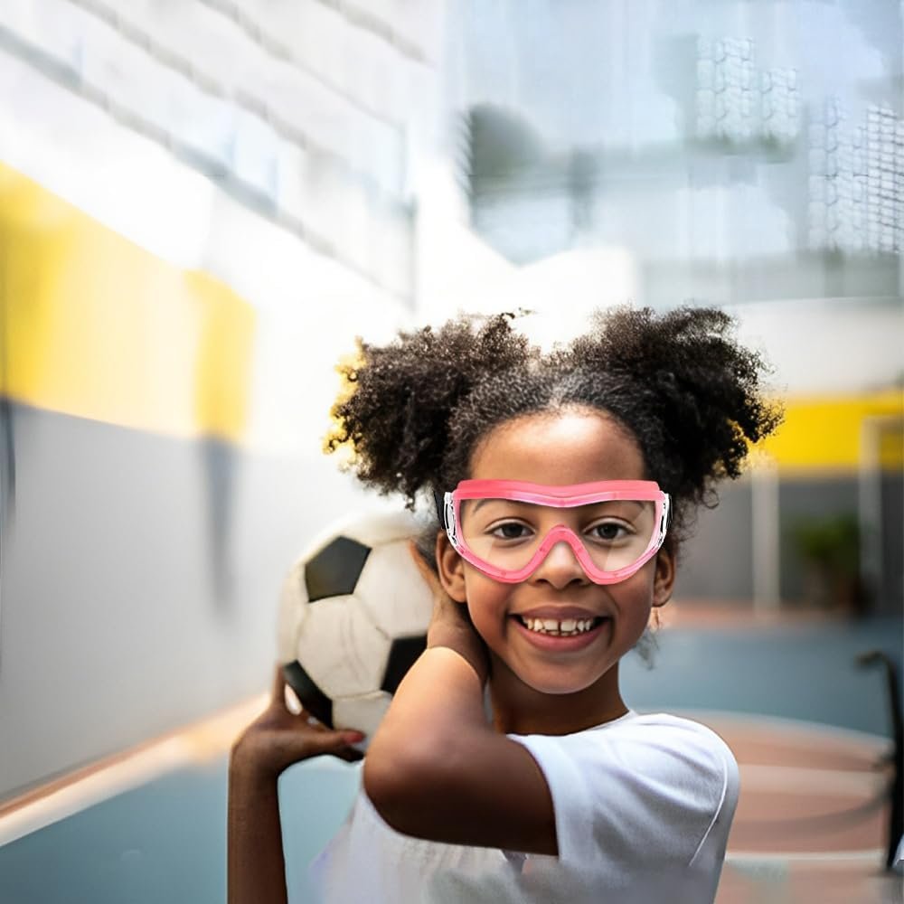 Child Safety Glasses Kids Protective Goggles Science Experiment Lab Eye Protection Ballistic Resistant Lens Anti-Fog