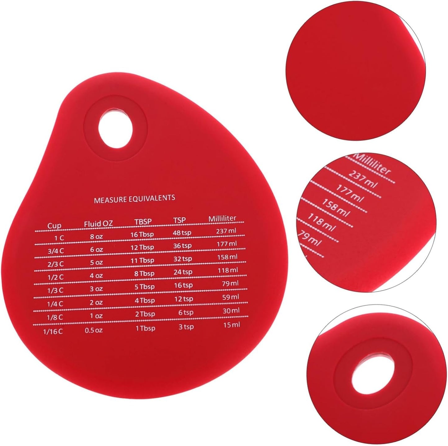 Gatuida 2 Pezzi Tagliafarina in Silicone silicio Utensili per Il Pane Cucchiaio Gadget Automatico Wok Raschietto Cucina Set Cucina Raschietto con Bilancia tagliapasta per la casa Rosso