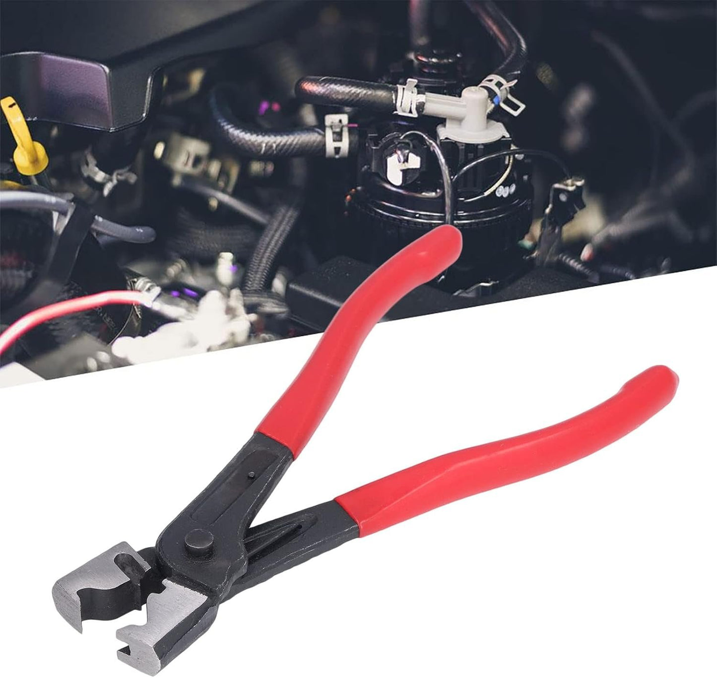 Hose Clamp Pliers Carbon Steel R Clamp Pliers Automotive Collar Pliers CV Boot Hose Clip Pliers for Car Technicians