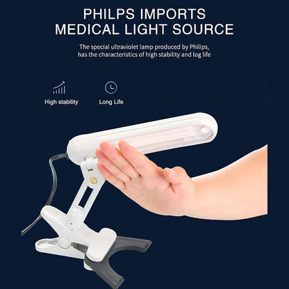 UVB Phototherapy Lamp, Irradiation Area 48 C㎡, 311 Narrow Spectrum Skin Care Device, White Spot Phototherapy Device for Skin Disorders, Body & Scalp