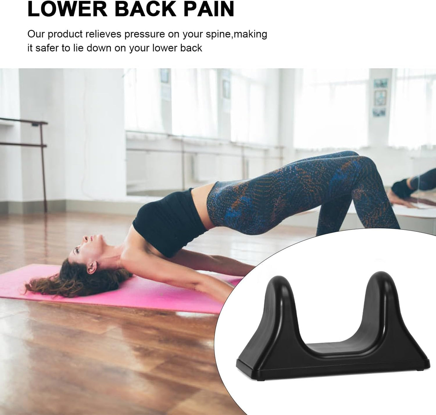 EDINNO Psoas Muscle Massager and Deep Tissue Release Tool for Back, Portable Massage Tool for Muscle Tension