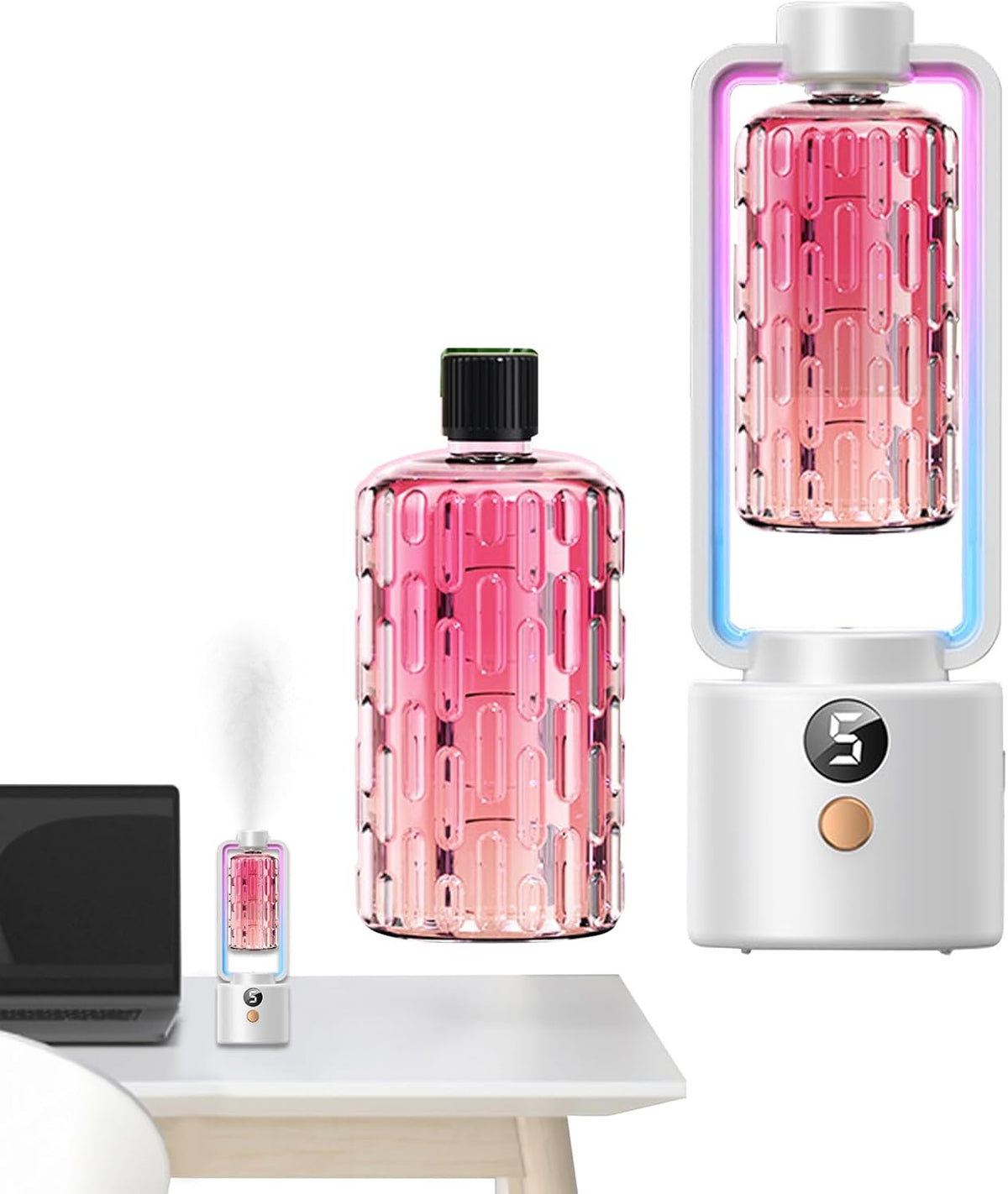 Aromatherapy Diffuser, Wall Mounted Oil Dispenser, Adjustable Mist Lev ...