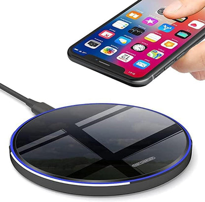 Wireless Charger • 30W Max Wireless Charging Pad • Compatible with Samsung Galaxy S23/S22/S21/S21 Ultra/S21+/S20 fe/S20/Note 20/10,Google Pixel,LG,and More