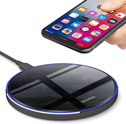 Wireless Charger • 30W Max Wireless Charging Pad • Compatible with Samsung Galaxy S23/S22/S21/S21 Ultra/S21+/S20 fe/S20/Note 20/10,Google Pixel,LG,and More