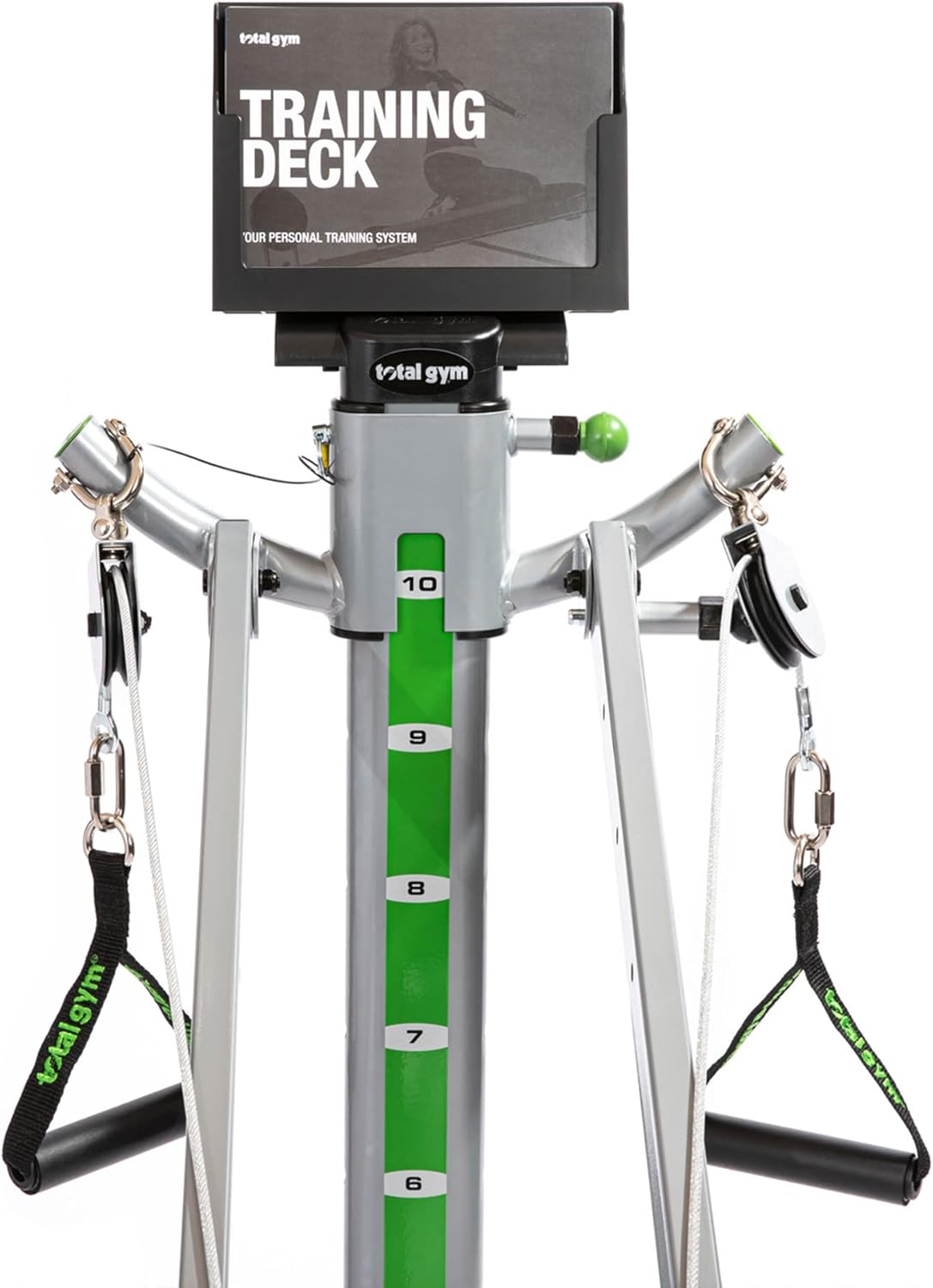 Total Gym APEX Versatile Indoor Home Workout Total Body Strength Training Fitness Equipment with 6, 8, or 10 Levels of Resistance and Attachments