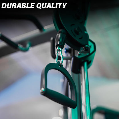 3.1 Inch 4 Pack Spring Snap Hook-M8x80mm, Cable Machine Accessories for Home Gym Pulldown Attachment, Exercise Machine, Heavy Duty Steel Clip for Outdoor Fitness