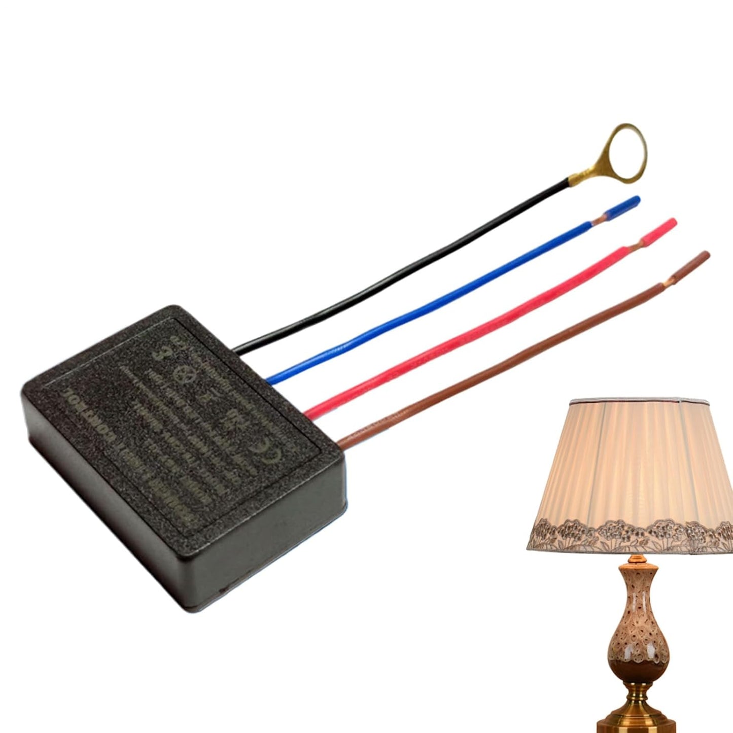 3 Way Touch Light Sensor Module - Lamp Dimmer, Touch Control Unit | -Level Light Switch Replacement for Bedside Lamp, Adjustable Brightness Module for Desk Repair, Smart Sensor