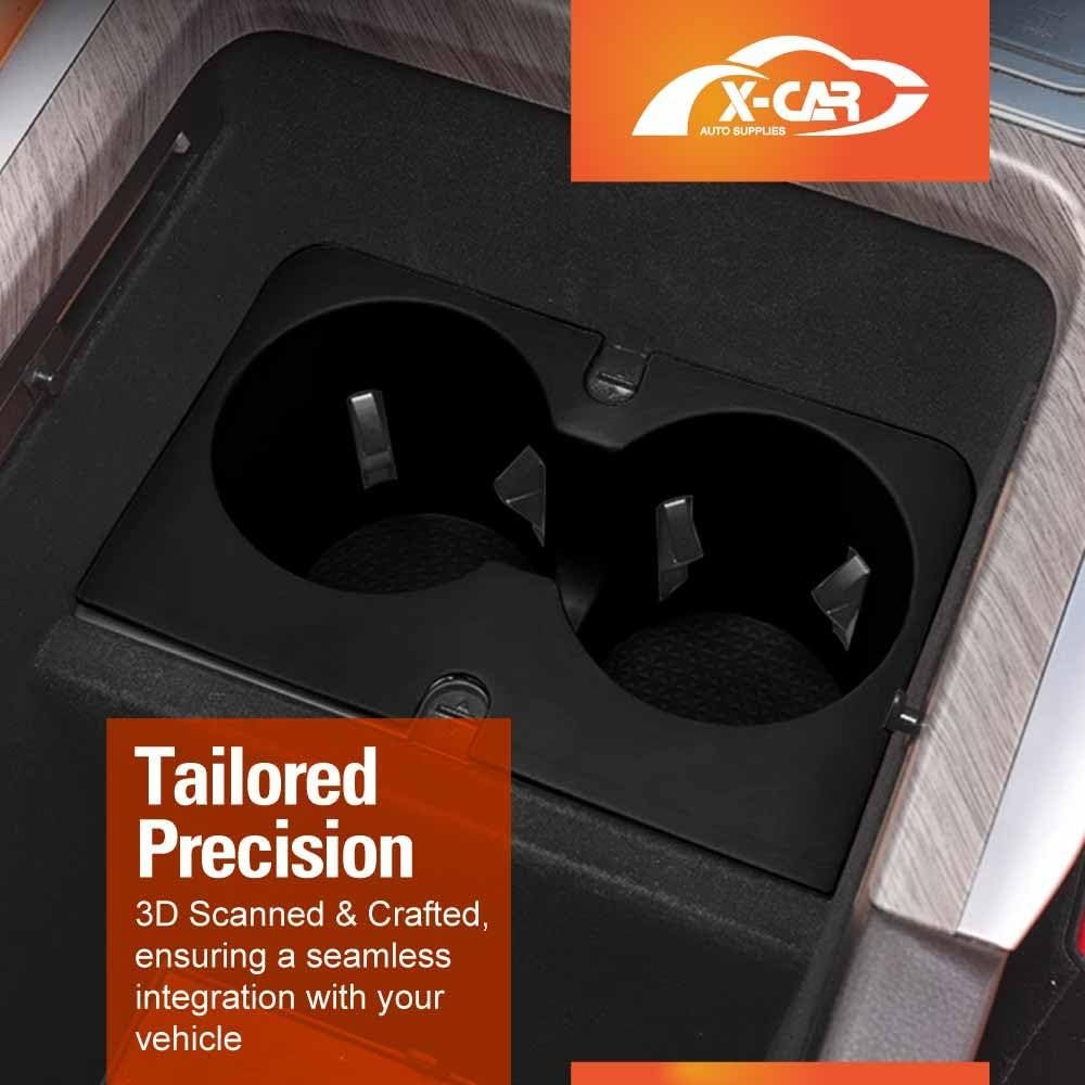 X-CAR Centre Console Rubber Cup Holder Insert for GWM Tank 500 Tank500 2024-2025 Interior Accessories