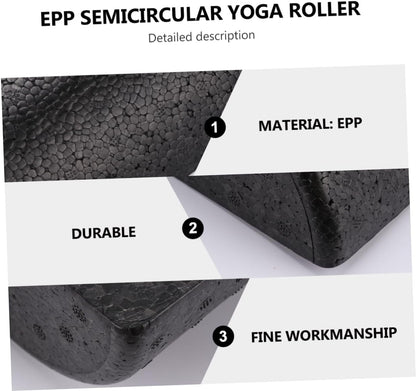Toyvian 2 Pezzi Roller Yoga Massaggiatore Muscolare per Stretching e Recupero Post Allenamento Accessorio per Rilassamento e Articolare