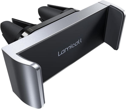 Lamicall Car Phone Holder – Phone Holder for Car Ventilation, 360 Rotation Port for iPhone 16 15 14 13 12 Pro Max Plus Mini XS XR X 8 7, Huawei, Samsung, Other Smartphones