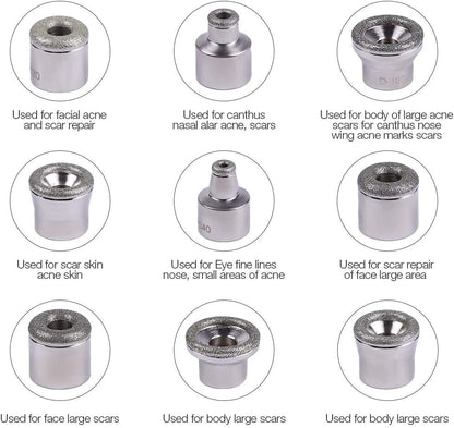 LIARTY 3 in 1 Diamond Microdermabrasion Machine, Professional Home Microdermabrasion Device, Sprayer Vacuum Peeling Beauty Equipment, Facial Blackhead Removal Skin Care Dermabrasion Salon