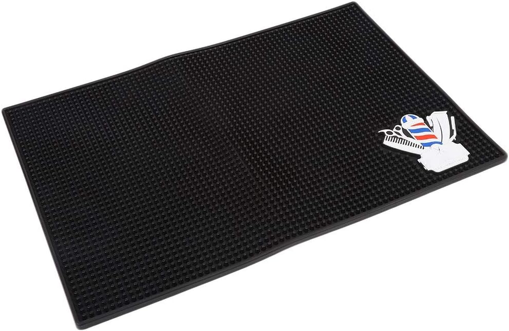 Hairdressing Non-Slip Mat Hairdressing Tool Mat Hairdressing Mat Prevent Hair Tools from Slipping and Breaking for Hairdresser by