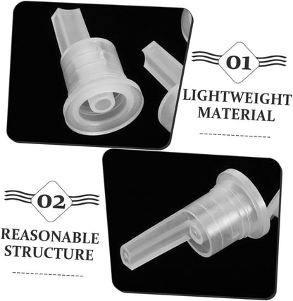 PACKOVE 200Pcs Dropper Cap for Essential Oil Bottles Sealing Plug for Aromatherapy Containers Durable Leak