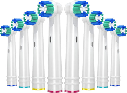 8 Pack Replacement Toothbrush Heads for Oral B Braun, Classic Precision Professional Care, Vitality Pro Smart Genius Series and More