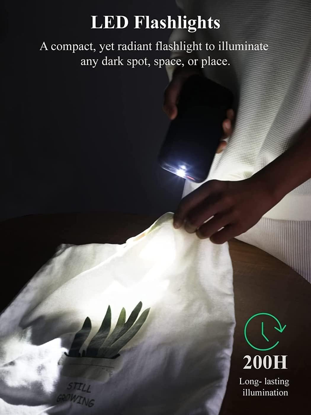 UYAYOHU Power-Bank-Solar-Portable-Charger - 40000mAh Power Bank Large Capacity Built in 3 Output and 1 Input Cables and Flashlight 5V3.1A Quick Charge Compatible with All Smart Phones and USB Devices