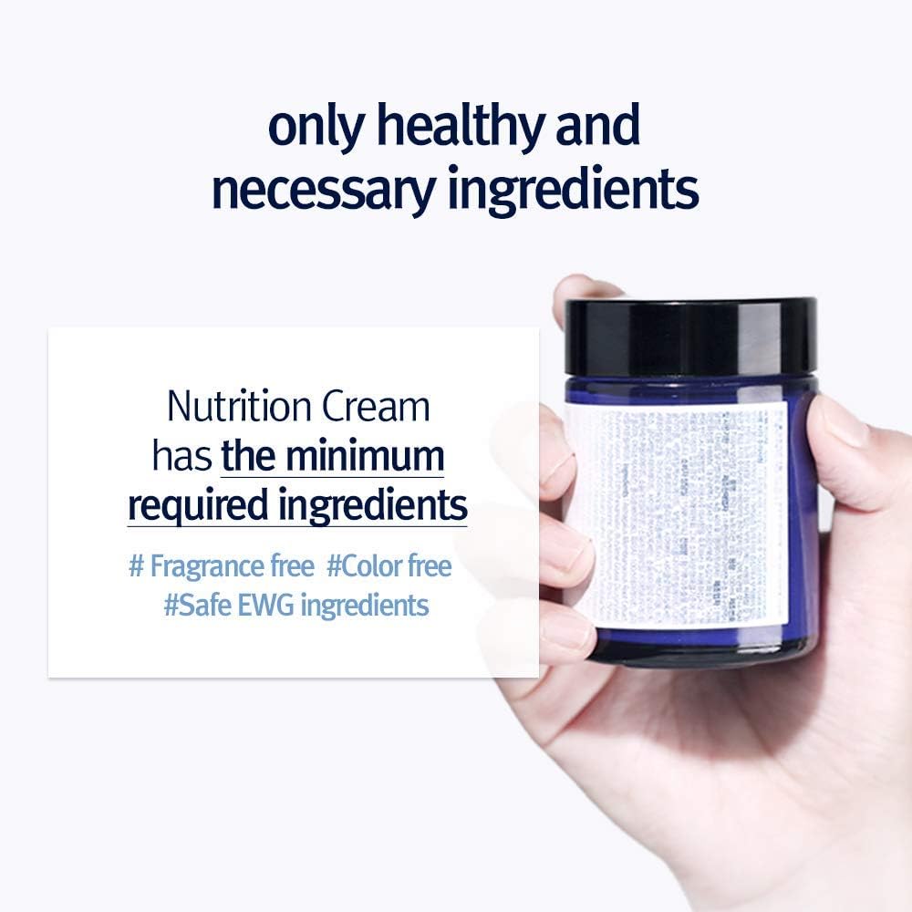PYUNKANG YUL [PKY] Nutrition Cream - Korean Skin Care Face Cream - Facial Moisturizer for Dry and Combination Skin Types - Healthy Natural Ingredients Shea Butter, Macadamia Deeply Moisturize Skin (3.38 Fl oz, 100ml)