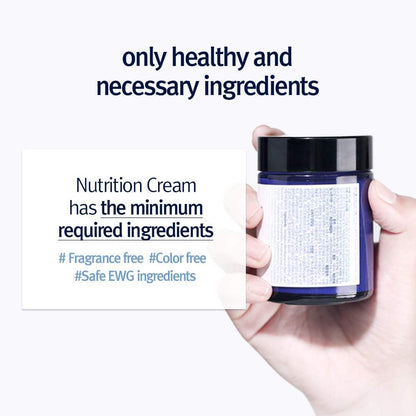 PYUNKANG YUL [PKY] Nutrition Cream - Korean Skin Care Face Cream - Facial Moisturizer for Dry and Combination Skin Types - Healthy Natural Ingredients Shea Butter, Macadamia Deeply Moisturize Skin (3.38 Fl oz, 100ml)