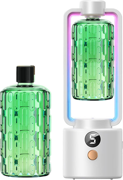 Ungtyb Aromatherapy Diffuser, Wall Mounted Electric Oil Dispenser, Adjustable Level Mist, Smart Timing and Cordless Design for Yoga Room, Toilet, Hotel, Nursery