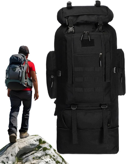 Large Capacity Travel Backpack, Waterproof Trekking Bag, Camping Backpack, Climbing Backpack, Cycling Backpack, Hiking Backpack, Backpacking Gear, Outdoor Adventure Bag, Rugged Travel Backpack