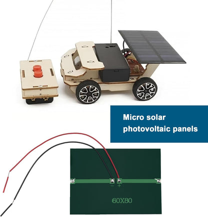 Create idea 4pcs Micro Solar Photovoltaic Panels 60x80mm 1.5V 0.65W Miniature Solar Panels Photovoltaic Cells Solar Light Toys for Solar Energy DIY Home Science Projects