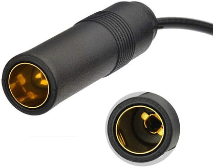 Bingfu Universal Car Radio Antenna Connector Adapter Fakra Z Socket to DIN Socket 30 cm for HD Stereo Main Unit Multimedia Receiver CD