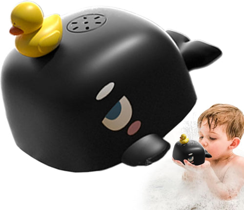 Whale Water Spray Toy, Fun Electric Toys, Interactive Bathtub Supplies Toddler Kids, Outdoor Water Play for Easter Swimming Friends Family Time, Battery Operated, 9.5x10x6.5cm